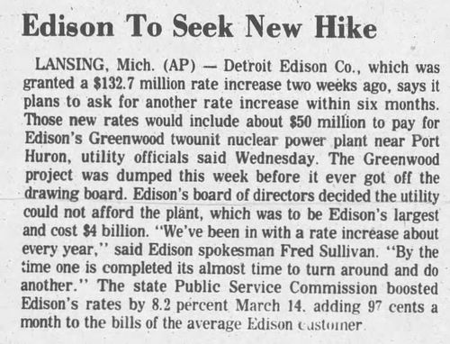 Greenwood Nuclear Power Plant (Cancelled) - March 1980 - Plant Cancelled And Rate Hike Requested (newer photo)